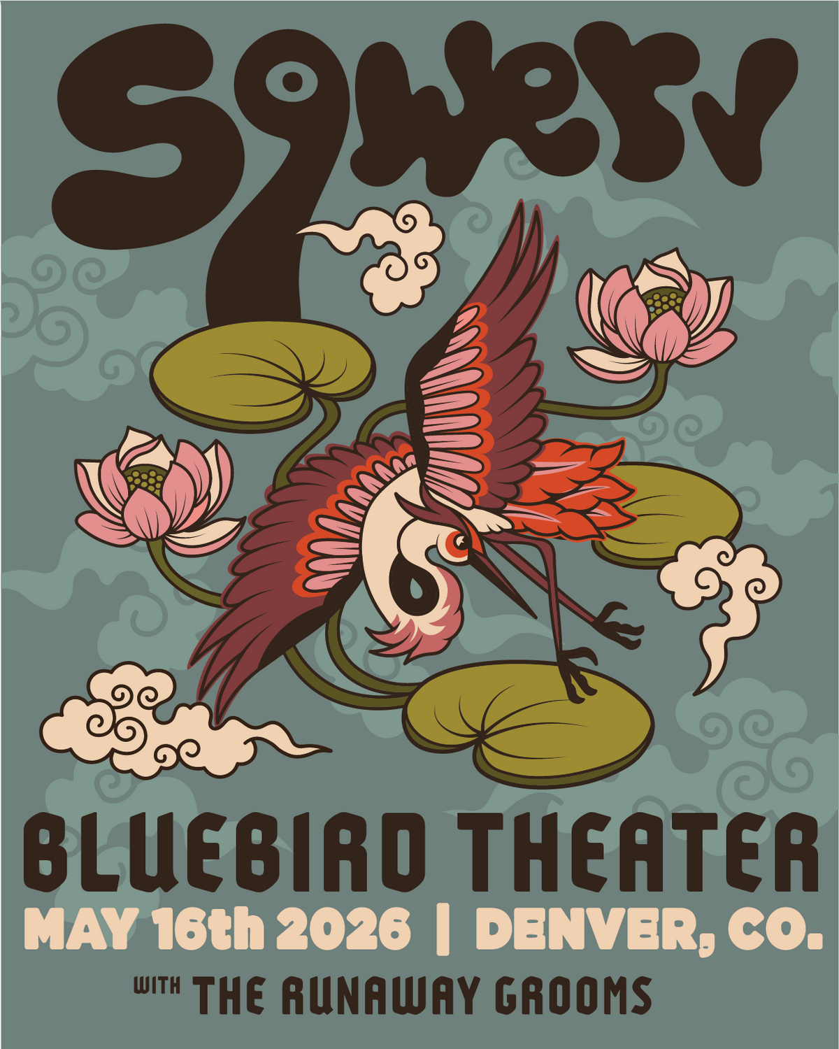 May 16th Bluebird Show Print
