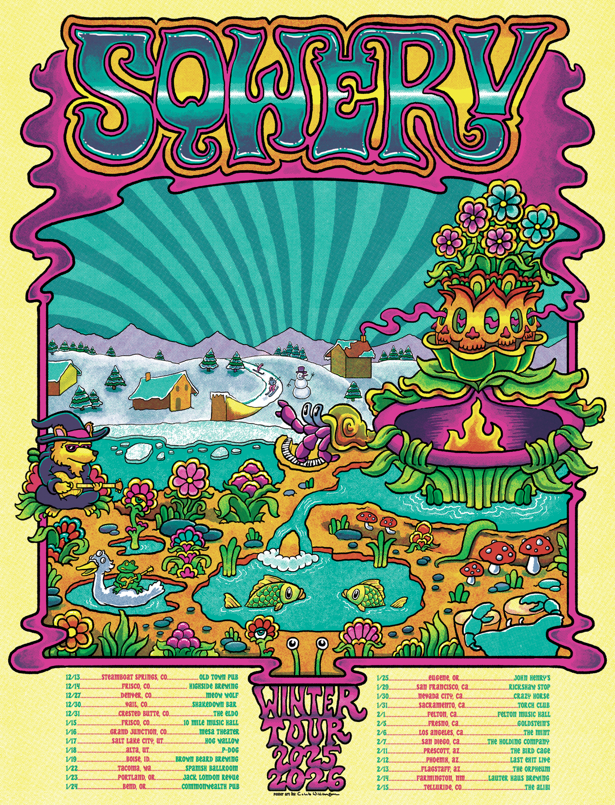 Winter 2025/2026 Tour Poster