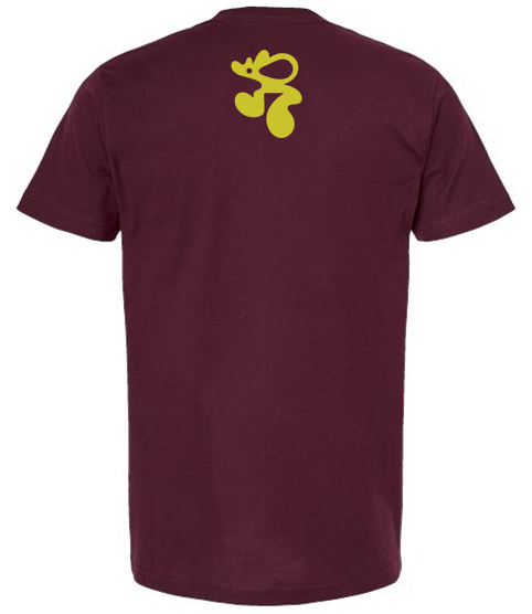 Frog Tee Burgundy